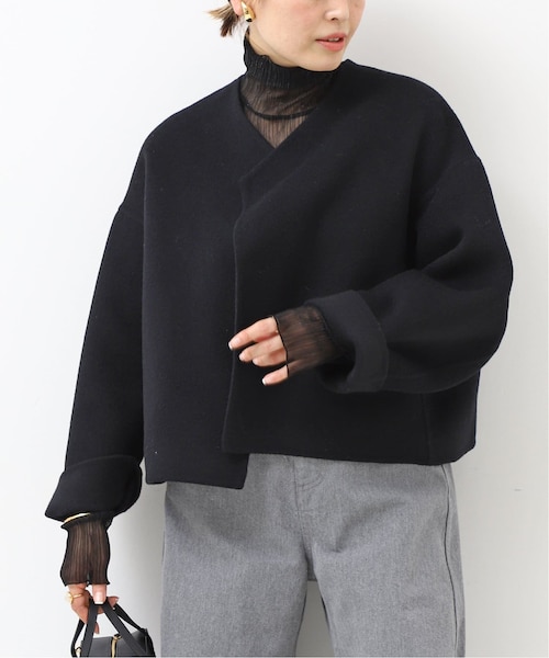 Deuxieme Classe ウールアンゴラショートコート Deuxieme Classe（ドゥーズィエムクラス）の「ウールアンゴラ