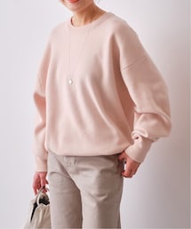 2025SS スピックアンドスパンHiguchi*Sリバーシブルスウェットピンク 2025SS スピックアンドスパンHiguchi*Sリバーシブルスウェット