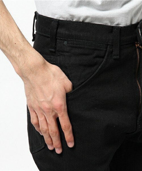 Wrangler(ラングラー)の「ストレッチサルエルテーパードパンツ(JAPAN MADE)/Wrangler×MEN'S BIGI(その他パンツ・メンズ・ブラック・SMALL/MEDIUM/LARGE/LL)」の8枚目の写真