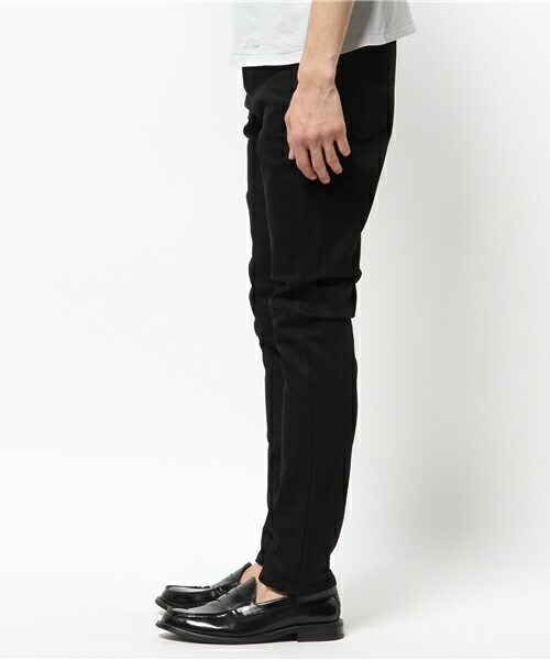 Wrangler(ラングラー)の「ストレッチサルエルテーパードパンツ(JAPAN MADE)/Wrangler×MEN'S BIGI(その他パンツ・メンズ・ブラック・SMALL/MEDIUM/LARGE/LL)」の2枚目の写真