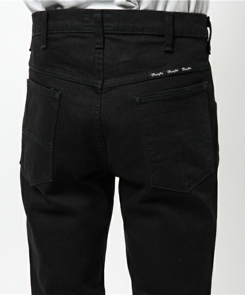 Wrangler(ラングラー)の「ストレッチサルエルテーパードパンツ(JAPAN MADE)/Wrangler×MEN'S BIGI(その他パンツ・メンズ・ブラック・SMALL/MEDIUM/LARGE/LL)」の6枚目の写真