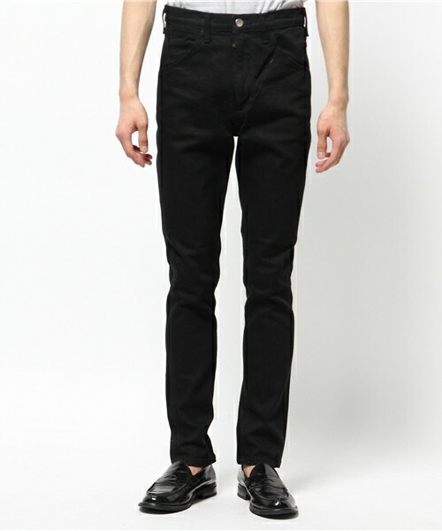 Wrangler(ラングラー)の「ストレッチサルエルテーパードパンツ(JAPAN MADE)/Wrangler×MEN'S BIGI(その他パンツ・メンズ・ブラック・SMALL/MEDIUM/LARGE/LL)」の4枚目の写真