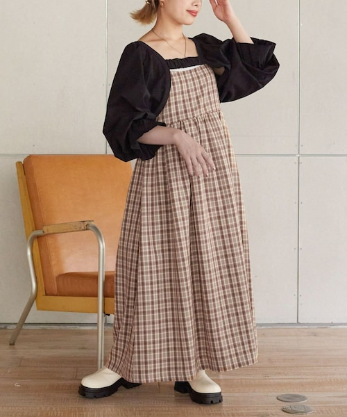 FICTION TOKYO レザーリボンスリットワンピース セット FICTION TOKYO