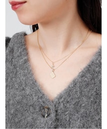 AP STUDIO（エーピーストゥディオ）の「STAR*skinny chain Necklace