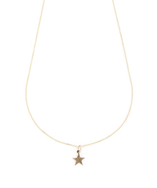AP STUDIO（エーピーストゥディオ）の「STAR*skinny chain Necklace