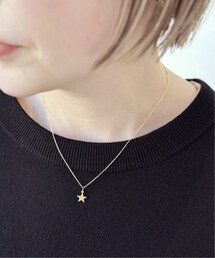 AP STUDIO（エーピーストゥディオ）の「STAR*skinny chain Necklace