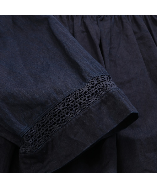 45R（フォーティファイブアール）の「インディゴ粟サテンの カット