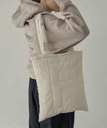 PUAL CE CIN | 【F&B】リサイクルポリエステル中わたトート(ショルダーバッグ)