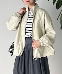 un dix cors（アンディコール）の「《予約》エコレザーブルゾン（ジャケット/アウター）」