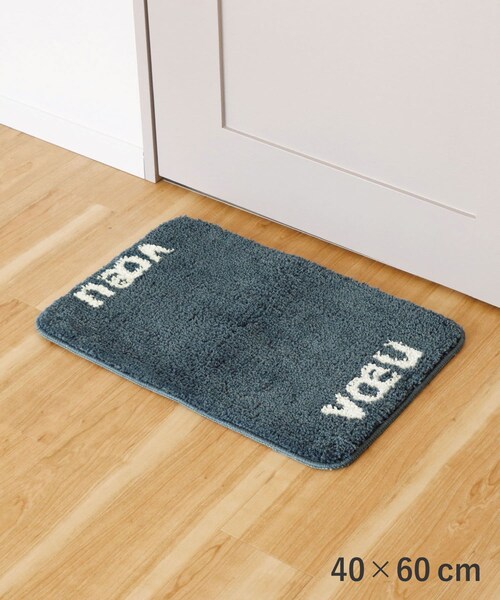 3coins（3coins）の「ロゴマット：40×60cm（ラグ/マット）」 - WEAR