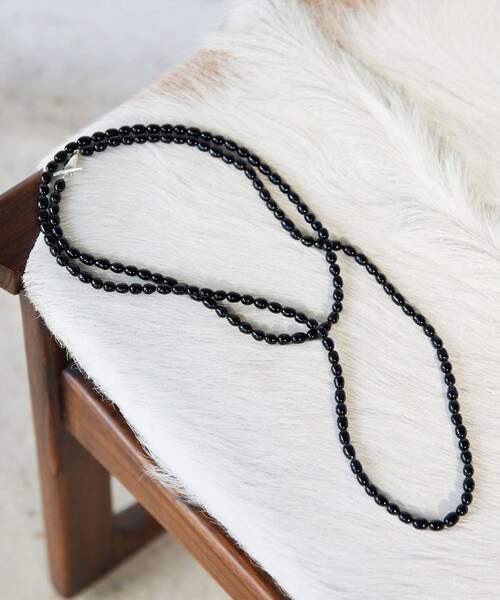 Hoaw.】パールロングネックレス