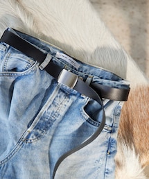 Whim Gazette Hoaw.レザーバックルベルト Hoaw.】レザーバックルベルト | Whim Gazette(ウィム ガゼット