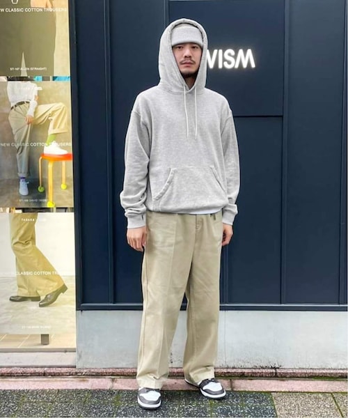 トップス UNUSED US2366 Switching sweat hoodie 2 UNUSED US2366 Switching sweat hoodie 2