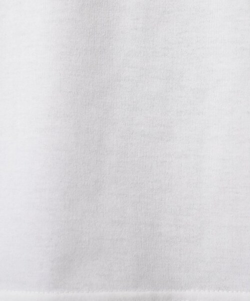 OUTLET(アウトレット)の「パール付ロゴビックTシャツ(トップス・レディース・クロ/オフシロ・FREE)」の10枚目の写真