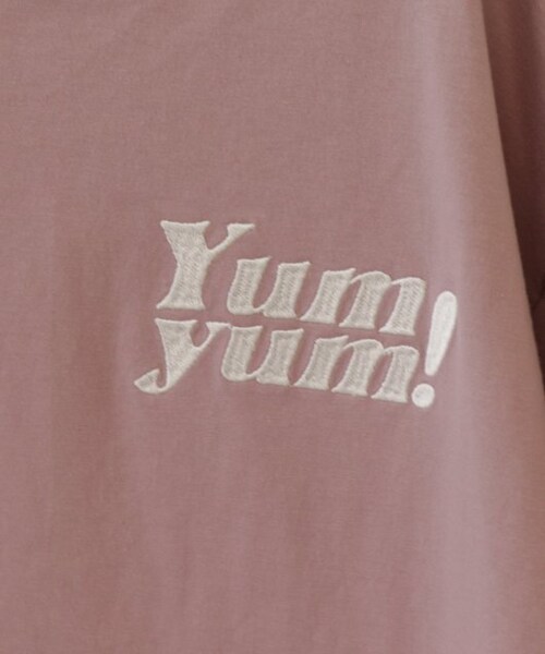 OUTLET(アウトレット)の「アソートプリントTシャツ(トップス・レディース・ブルー/ピンク/スミクロ・FREE)」の6枚目の写真