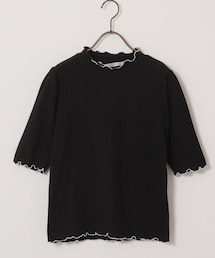 OUTLET | ワイドリブパフスリーブプルオーバー