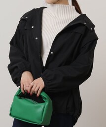 OUTLET（アウトレット）の「エステルピーチ2WAYブルゾン（ジャケット/アウター）」