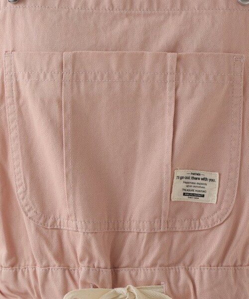 OUTLET（アウトレット）の「オーバーオールパンツ（オールインワン・サロペット・レディース・ピンク・FREE）」の10枚目の写真