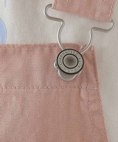 OUTLET（アウトレット）の「オーバーオールパンツ（オールインワン・サロペット・レディース・ピンク・FREE）」の9枚目の写真