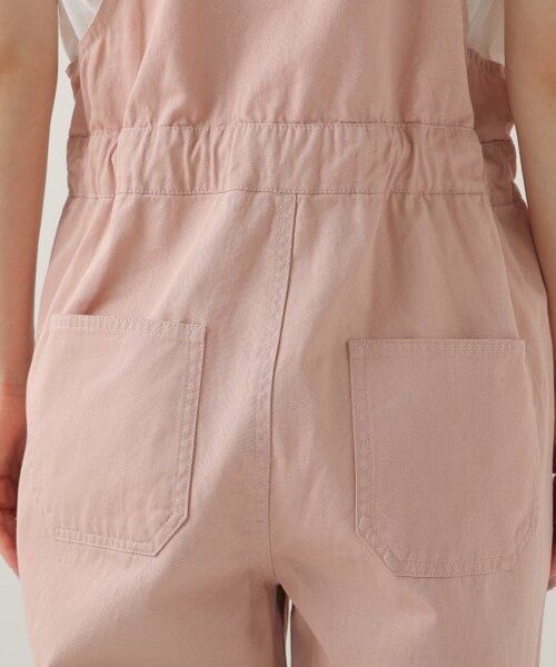 OUTLET（アウトレット）の「オーバーオールパンツ（オールインワン・サロペット・レディース・ピンク・FREE）」の6枚目の写真