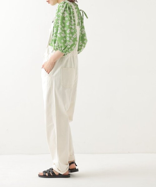 OUTLET（アウトレット）の「オーバーオールパンツ（オールインワン・サロペット・レディース・キナリ/フェード・FREE）」の3枚目の写真