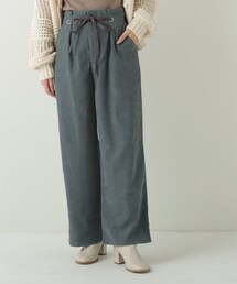 OUTLET（アウトレット）の「起毛ツイルハトメパンツ（パンツ・レディース）」