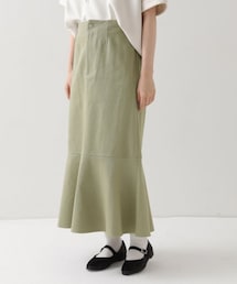 OUTLET（アウトレット）の「ツイルマーメイドスカート（スカート）」