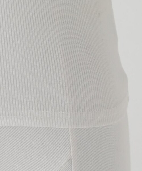 OUTLET(アウトレット)の「カップ付きキャミ(アンダーウェア・レディース・クロ/オフシロ・FREE)」の10枚目の写真