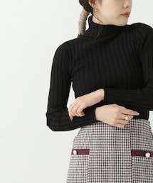 OUTLET（アウトレット）の「フィットタートルネック（トップス）」