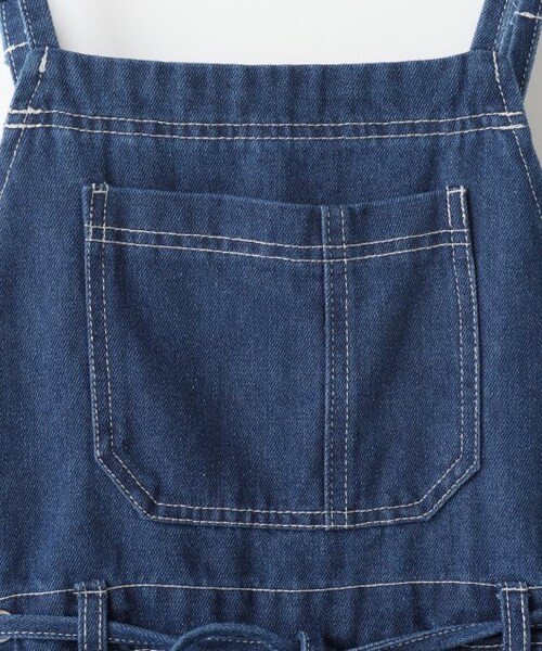 OUTLET（アウトレット）の「オーバーオール（オールインワン・サロペット・レディース・クロ/キナリ/フェード・FREE）」の8枚目の写真