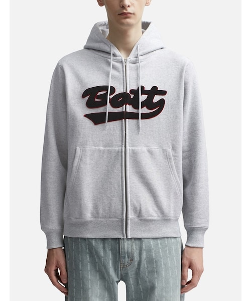 BOTT（ボット）の「Script Logo Zip Hoodie（）」 - WEAR