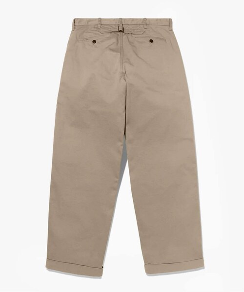 NOAH（ノア）の「Double Pocket Chino Pants（パンツ・ベージュ/(027)/28/在庫なし/30/残り2点/32/34）」の2枚目の写真