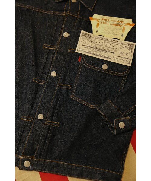 FULLCOUNT（フルカウント）の「L2107XX 1st Type T-Back Denim Jacket 50's 501XX Limited（その他・Other・38/40/42/44/46）」の5枚目の写真