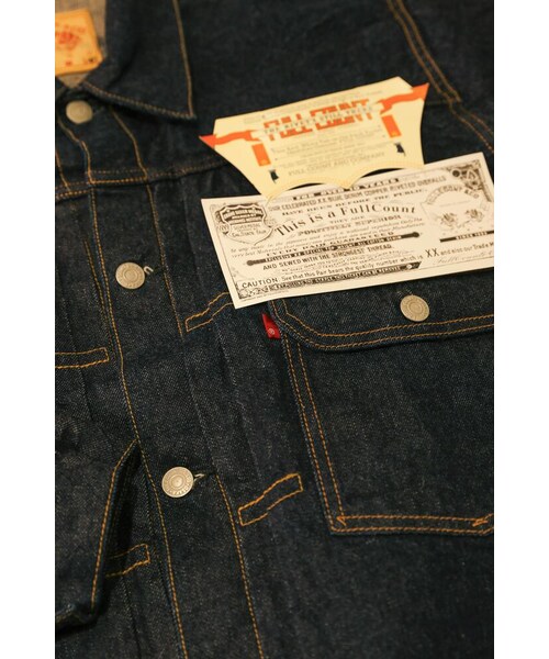 FULLCOUNT（フルカウント）の「L2107XX 1st Type T-Back Denim Jacket 50's 501XX Limited（その他・Other・38/40/42/44/46）」の6枚目の写真