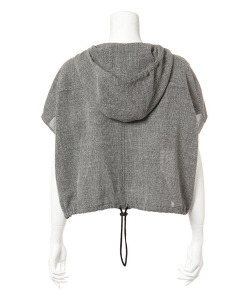 G.V.G.V.（ジーヴィージーヴィー）の「BASKET-WEAVE CARGO ANORAK（パンツ・レディース・GREY・36）」の3枚目の写真
