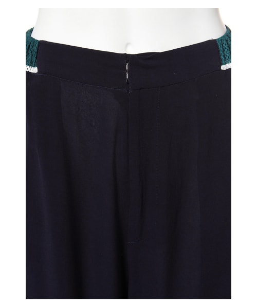 G.V.G.V.（ジーヴィージーヴィー）の「COMBINATION CUFFED PANTS（パンツ・レディース・NAVY・36）」の5枚目の写真