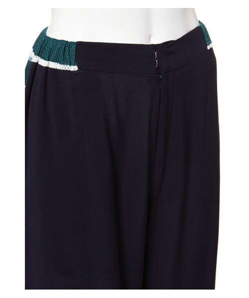G.V.G.V.（ジーヴィージーヴィー）の「COMBINATION CUFFED PANTS（パンツ・レディース・NAVY・36）」の4枚目の写真