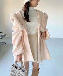 one after another NICE CLAUP（ワンアフターアナザーナイスクラップ）の「【WEB限定】ファー取り外し/女の子コート（ジャケット/アウター・レディース）」