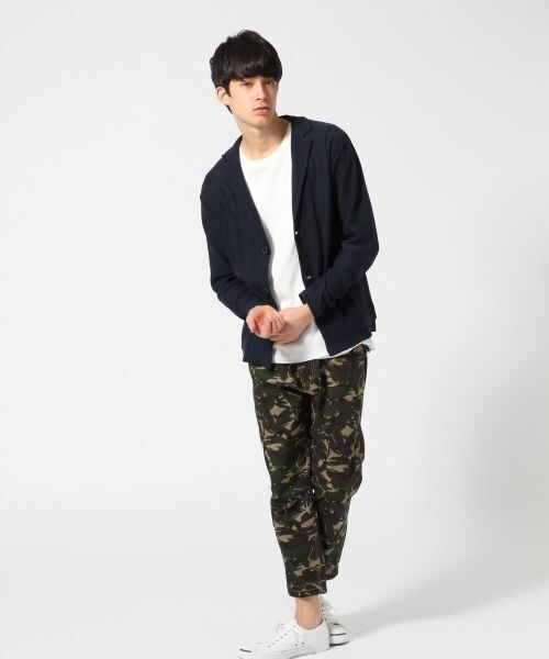 RAGEBLUE（レイジブルー）の「リネンニットテーラードジャケット（ジャケット/アウター・メンズ・グレー/ネイビー・Ｍ/Ｌ）」の14枚目の写真