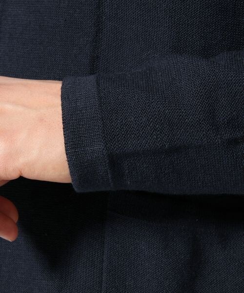 RAGEBLUE（レイジブルー）の「リネンニットテーラードジャケット（ジャケット/アウター・メンズ・グレー/ネイビー・Ｍ/Ｌ）」の8枚目の写真