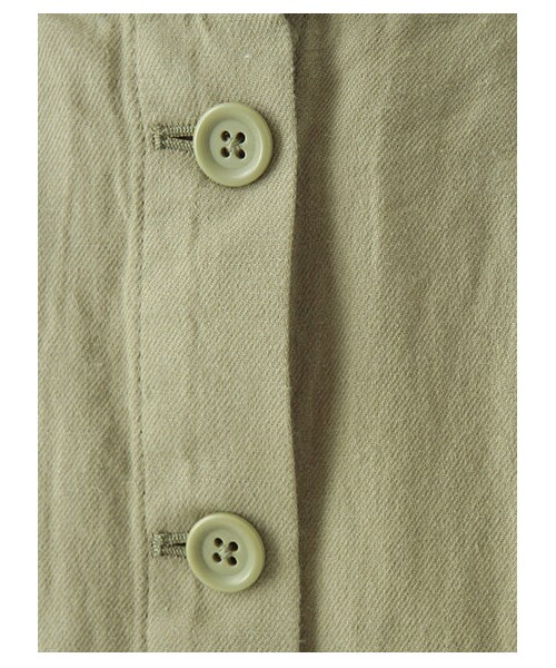 ehka sopo（エヘカソポ）の「前釦タイトスカート（スカート・レディース・アイボリー/イエロー/グリーン・M）」の10枚目の写真