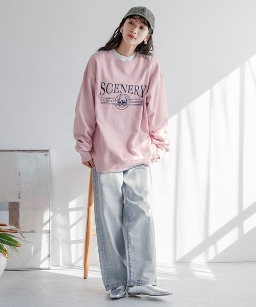 ＵＳＡウラケロゴプルオーバー LOWRYS FARM｜USAウラケロゴプルオーバー | Rakuten Fashion(楽天
