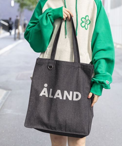 ALAND（エーランド）の「先行予約ALAND／デニムマチツキトート（バッグ・ブラック(19)/インディゴ(87)・ONE SIZE）」の5枚目の写真