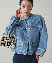 LOUNGEDRESS（ラウンジドレス）の「ショートデニムジャケット（ノー