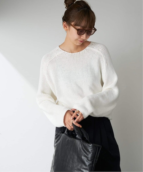 plage（プラージュ）の「《予約》COTTON TAPE YARN プルオーバー
