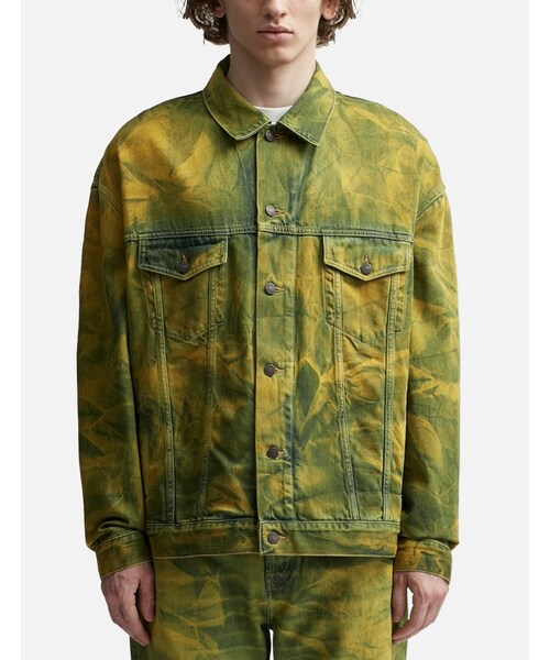Acne Studios（アクネストゥディオズ）の「Oversized Fit Denim Jacket（その他・メンズ・Yellow Blue・S""/M/M""/L/L""/XL）」の3枚目の写真