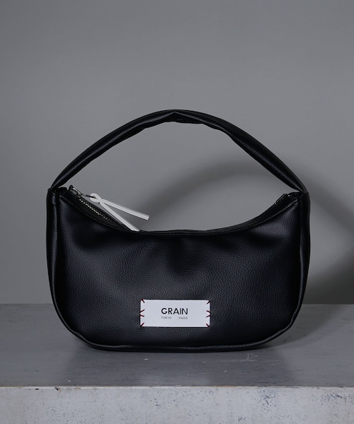 CIAOPANIC(チャオパニック)の「【GRAIN/グレイン】バイカラーラップバッグ #Canary(ハンドバッグ・レディース・ピスタチオ/ブルー/ブラック・FREE)」の2枚目の写真