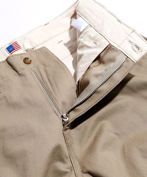 FREAK'S AMERICA（フリークスアメリカ）の「Wide Pants -MADE IN USA-（パンツ・メンズ・ホワイト/ベージュ/ネイビー・M/L）」の13枚目の写真