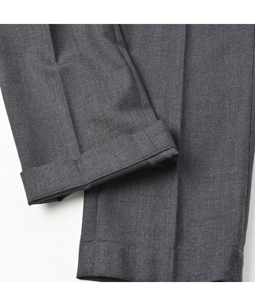 45R（フォーティファイブアール）の「梳毛ウールのイージースラックス