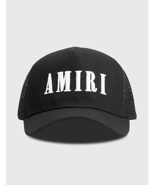 AMIRI（アミリ）の「Amiri Core Logo Trucker Hat（その他・メンズ・Black）」の1枚目の写真